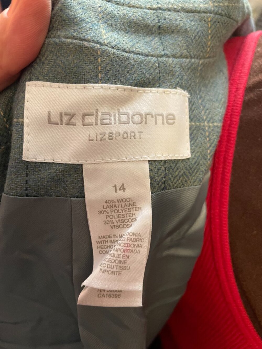 Liz Claiborne lizsport womens set jacket & pants - Picture 9 of 16